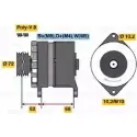 Генератор Bosch 6 033 GB3 033 2XHAR5 N1 (R) 28V 20/65A 362087
