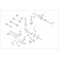 Рулевое управление SACHS Audi A3 (8L1) 1 Хэтчбек 1.8 125 л.с. 1996 – 2003 YR JTP AUDI-A3-FS009