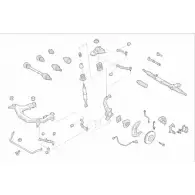 Подвеска колеса SACHS AUDI-A4-FS025 9US NRQ1 SKGCJ Audi A4 (B6) 2 2000 – 2004