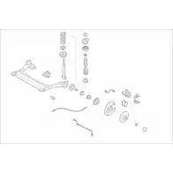 Рулевое управление SACHS AUDI-A4-RS004 Audi A4 (B5) 1 1994 – 2000 JYBRW 4S ZJ2