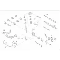 Подвеска колеса SACHS JFGAQ4C R 253F Audi A4 (B5) 1 Универсал 2.8 Quattro 174 л.с. 1996 – 1996 AUDI-A4AV-FS012