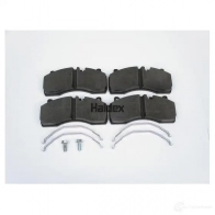 Тормозные колодки, комплект HALDEX 1424465204 4 VQ33A 89796