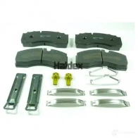 Тормозные колодки, комплект HALDEX DQ BVC 96306 1437473615
