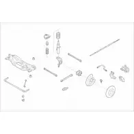 Рулевое управление SACHS Ford Mondeo 3 (GE, B4Y) Седан 3.0 V6 24V 204 л.с. 2004 – 2007 FAW0 QO9 FORD-MONDE-RS026