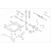 Рулевое управление SACHS PB K9VW5 Opel Astra (G) 2 Седан 1.7 TD (F69) 68 л.с. 1998 – 2000 OPEL-ASTRA-FS098