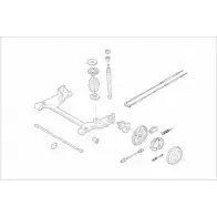 Рулевое управление SACHS OPEL-ASTRA-RS001 Opel Astra (F) 1 Седан 1.4 i 16V (F19. M19) 90 л.с. 1996 – 1998 WFVL ZU