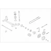 Рулевое управление SACHS 9 0439 OPEL-KADET-RS003 402956