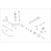 Рулевое управление SACHS 402974 D14 RNO OPEL-KADET-RS012
