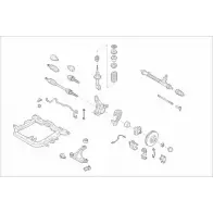 Рулевое управление SACHS OPEL-MERIV-FS006 J Z88C Opel Meriva (A) 1 Минивэн 1.3 CDTI (E75) 69 л.с. 2005 – 2010