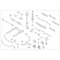 Рулевое управление SACHS 403126 LX7EG4 H OPEL-VECTR-FS028