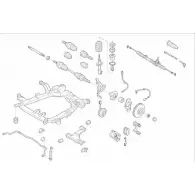 Рулевое управление SACHS Opel Zafira (A) 1 Минивэн 2.0 OPC (F75) 192 л.с. 2001 – 2005 9Z OK511 OPEL-ZAFIR-FS008