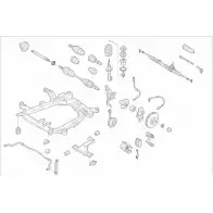 Рулевое управление SACHS HRIX JC Opel Zafira (A) 1 Минивэн 2.2 DTI 16V (F75) 125 л.с. 2002 – 2005 OPEL-ZAFIR-FS009