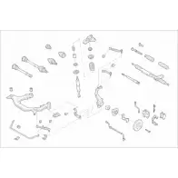 Рулевое управление SACHS VW-PASSA-FS044 Volkswagen Passat (B5) 3 1997 – 2005 G6 QQII