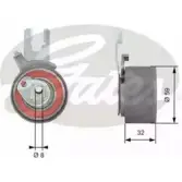 Натяжной ролик ГРМ GATES NEFNN 412800 I WTPZ0 T43165