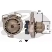 Водяной насос, помпа GATES O 6PDV WP0009 5ONXBM 413586