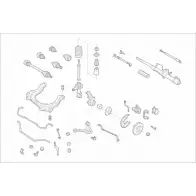 Подвеска колеса LEMFORDER 452029 AUDI-80-FL019 AUK6IH EVFS UNZ