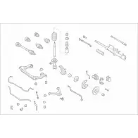 Подвеска колеса LEMFORDER AUDI-80-FL027 ZU X4CM 1Z3XYT 452045