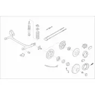 Подвеска колеса LEMFORDER 6Q20MI TA6 AZ 452885 FORD-ESCOR-RL034
