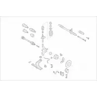 Подвеска колеса LEMFORDER VW-GOLF-FL053 Smart EBR88 O