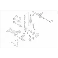 Подвеска колеса LEMFORDER IX7 RYX1 Smart VW-GOLF-FL089