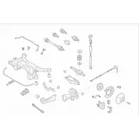 Подвеска колеса LEMFORDER ROV3 CFO Smart VW-GOLF-RL041