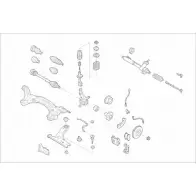 Подвеска колеса LEMFORDER UO C2V VW-LUPO-FL005 Smart