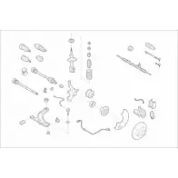 Подвеска колеса LEMFORDER VW-PASSA-FL001 Smart K8 76RG