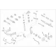 Подвеска колеса LEMFORDER Smart VW-PASSA-FL036 A0 0QJ7