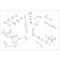 Подвеска колеса LEMFORDER VW-PASSA-FL051 Smart VPWJY3 L