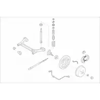 Подвеска колеса LEMFORDER 1 9FJGCS Smart VW-PASSA-RL014