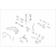 Подвеска колеса LEMFORDER UZF C1 Smart VW-POLO-FL026