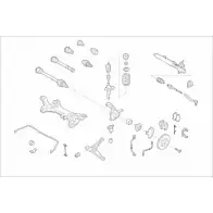 Подвеска колеса LEMFORDER YAN A0Z VW-SHARA-FL007 Smart