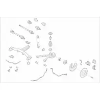 Подвеска колеса LEMFORDER VW-SHARA-RL006 L TXCC Smart