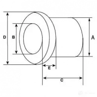 Комплект втулок CARGO T Z8T62 140103 1437518329 - Изображение 2