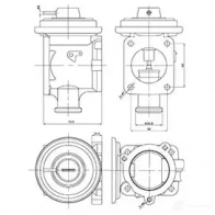 Клапан ЕГР CARGO ZR PSF 182597 1438721632 - Изображение 2
