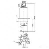 Клапан ЕГР CARGO C IHU4L 1424606613 182368 - Изображение 3