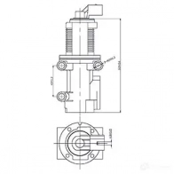 Клапан ЕГР CARGO UU6S Z 1424606594 182000 - Изображение 3