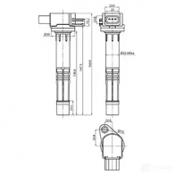 Катушка зажигания CARGO ZR L5R 1424551752 150630 - Изображение 2