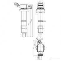 Катушка зажигания CARGO 26 GYMWF 150662 1424551781 - Изображение 2