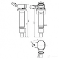 Катушка зажигания CARGO 150655 1424551775 R2CB 0MJ - Изображение 2