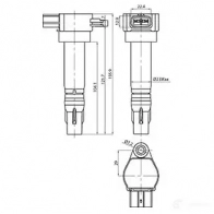 Катушка зажигания CARGO 6 TIXW 150906 1424551800 - Изображение 2