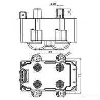 Катушка зажигания CARGO 1424551790 83XP6 J 150891 - Изображение 3