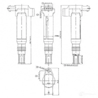 Катушка зажигания CARGO 1424551740 FQO 7M 150618 - Изображение 2