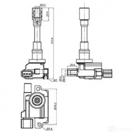 Катушка зажигания CARGO K T1T21 1424551729 150605 - Изображение 2