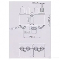 Катушка зажигания CARGO 150619 FCCG EYL 1424551741 - Изображение 2