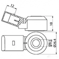 Датчик детонации CARGO GX Q5V2 1424825903 182146 - Изображение 3