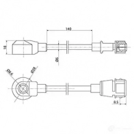 Датчик детонации CARGO 1424825909 Y6 KR46V 182180 - Изображение 3