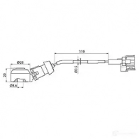Датчик детонации CARGO 182195 H EYIQ3C 1424825913 - Изображение 3