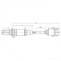 Лямбда зонд, кислородный датчик CARGO VYK CP 1424386690 181773 - Изображение 3