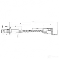 Лямбда зонд, кислородный датчик CARGO 1424386734 PN5 RV1 181822 - Изображение 3